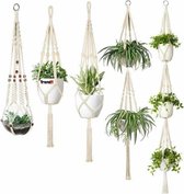 Plant Hanger Set - Opknoping Plantenbakken - Handgemaakte - Bloempot Houder voor Indoor en Outdoor