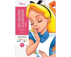 GRANDS CLASSIQUES DISNEY Tome 3 - Kleuren op nummer - Kleurboek voor  volwassenen | bol.com