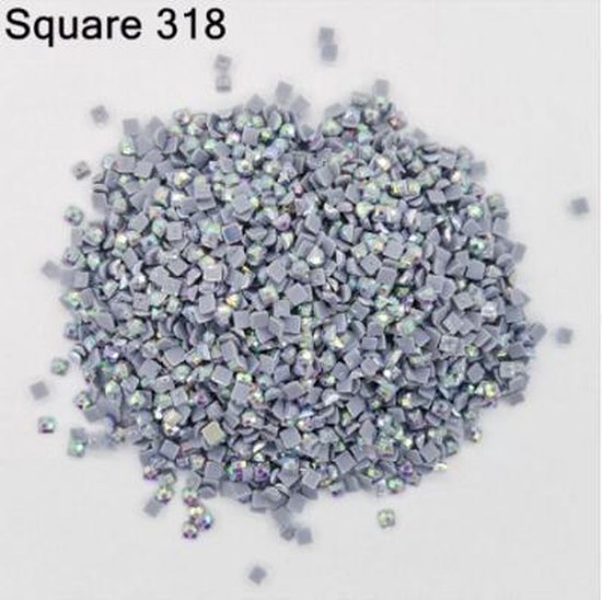 Diamond Painting "JobaStores®" Special steentjes Vierkant 318 (20 gram/+- 2500 stuks)