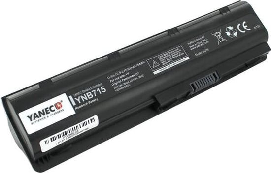 Yanec Laptop Accu Extended 7800mAh 9-Cell