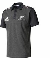 adidas Performance All Blacks Rugby Ab Heren Maillot de rugby grijs