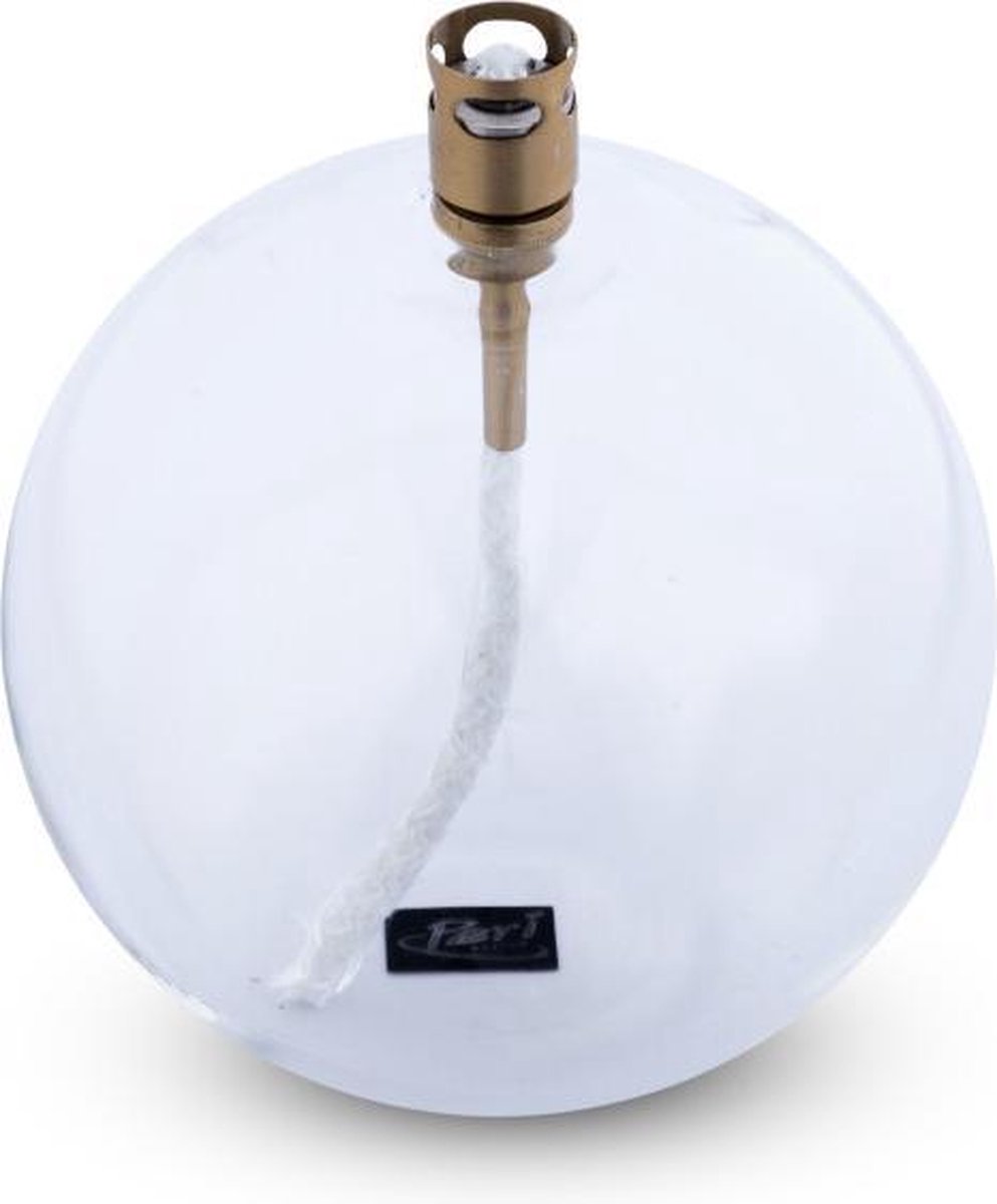 Olielamp - incl.Trechtertje - Peri - 11cm - nr:1245 - Messing