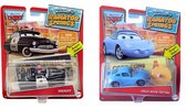 Cars - Radiator Springs - Set -  Sheriff - Sally With Tattoo - Disney - Pixar