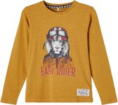 Name-it Jongens Tshirt Nelmet "Easy Rider" Cumin - 158/164