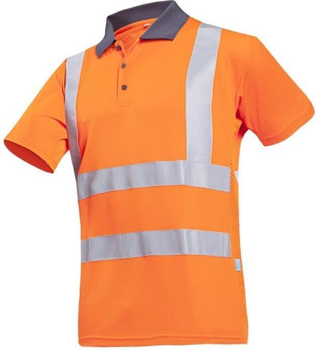 Sioen POLA high-vis polo-shirt 03040073 - HV Oranje - 3XL