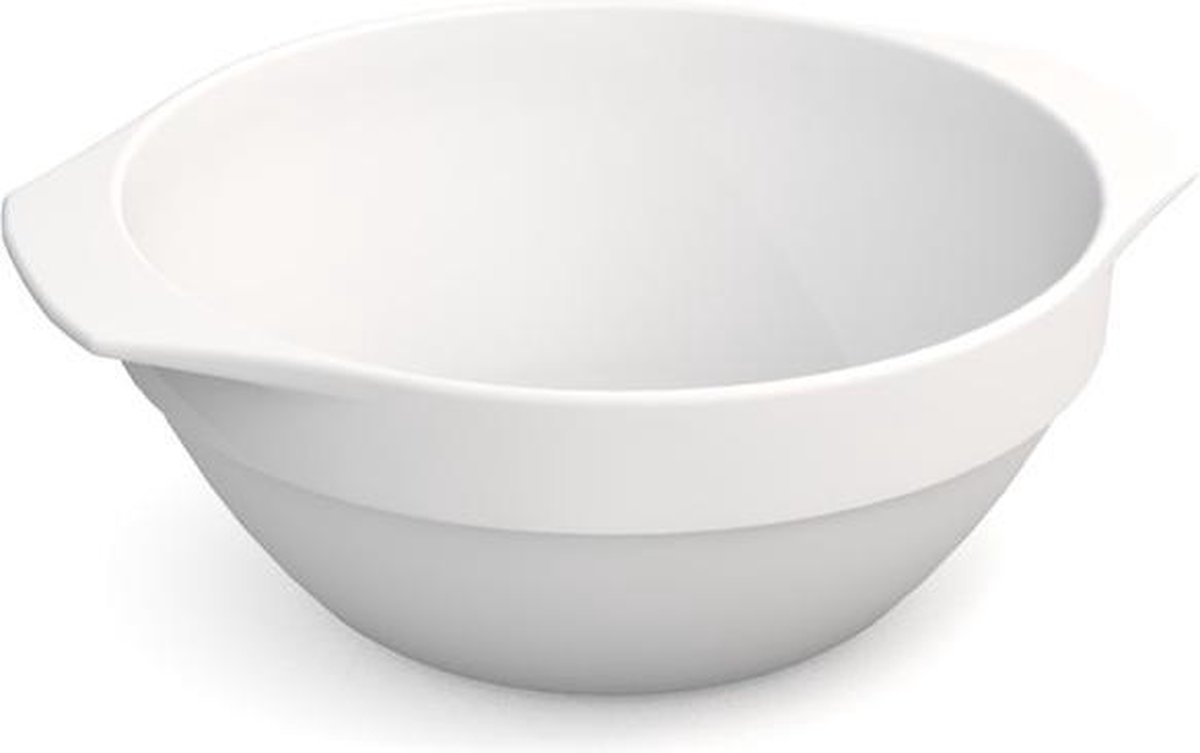 Soepkom Ornamin in melamine 12,4 cm Ø 5 cm hoog- Wit