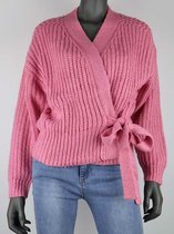 Vest Gebreid Roze