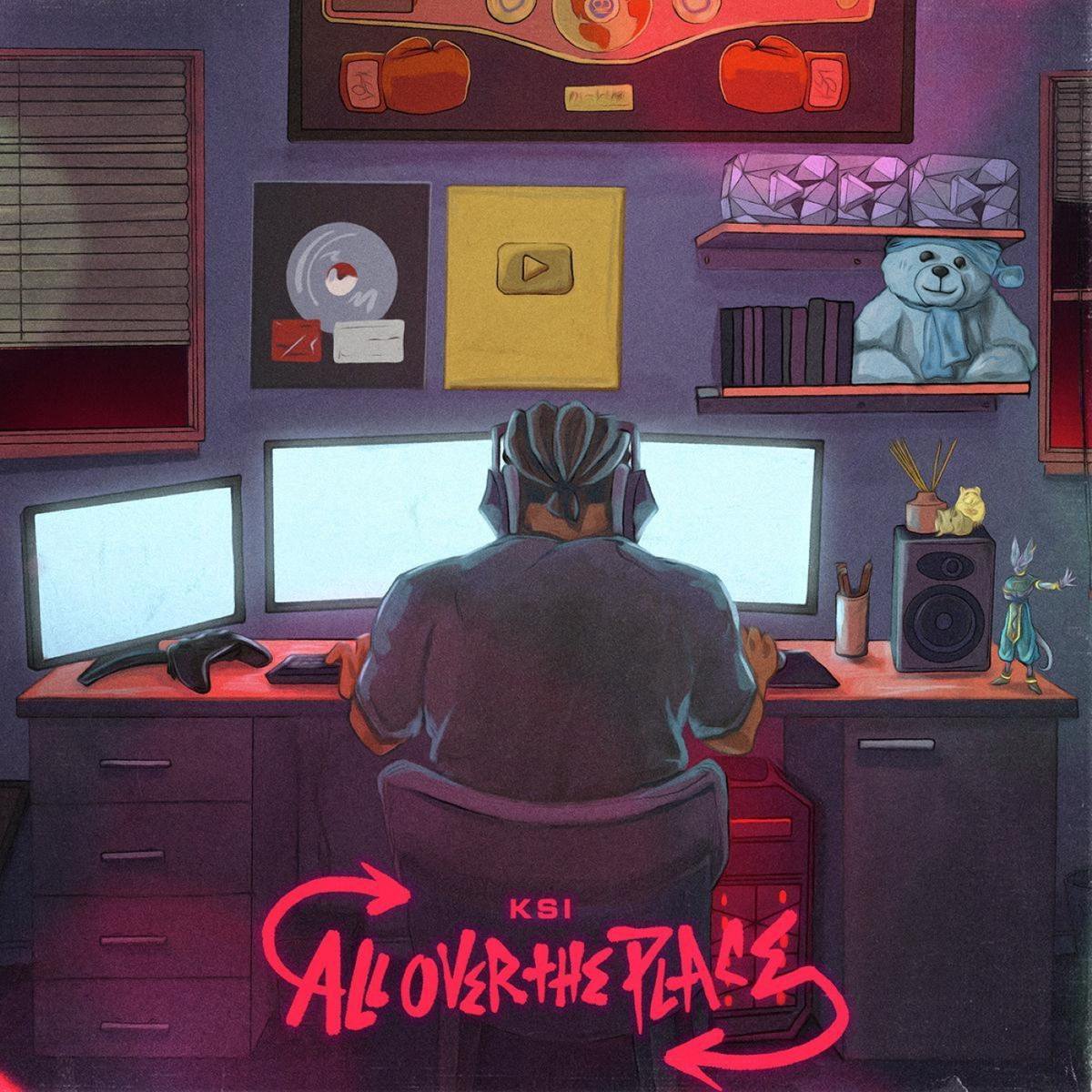 KSI - All Over The Place (LP) (Coloured Vinyl)