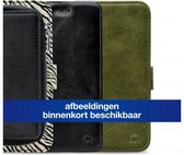 Samsung Galaxy A02s Bookcase hoesje - Mobilize - Effen Zwart - Kunstleer