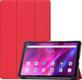 Lenovo Tab K10 (10.3 Inch) Hoes - Tri-Fold Book Case - Rood