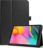 Case2go - Tablet hoes geschikt voor Samsung Galaxy Tab S5e - Flip Book Case - Zwart