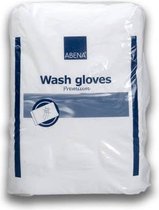 ABENA Premium Wegwerp Washandjes Non-Woven - 50 Washandjes - voor Eenmalig Gebruik - Hygiënisch, Zeer Sterk en Scheurvast