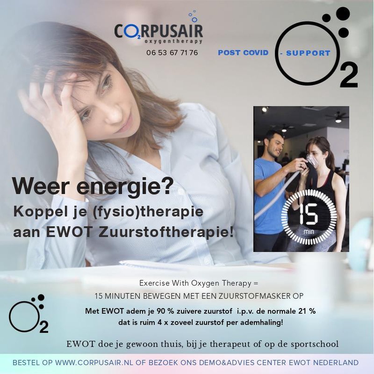 ANGELBISS Zuurstofconcentrator EWOT Zuurstoftherapie - Bol