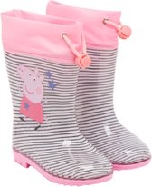 Gestreepte regenlaarzen van Peppa Pig maat 27/28