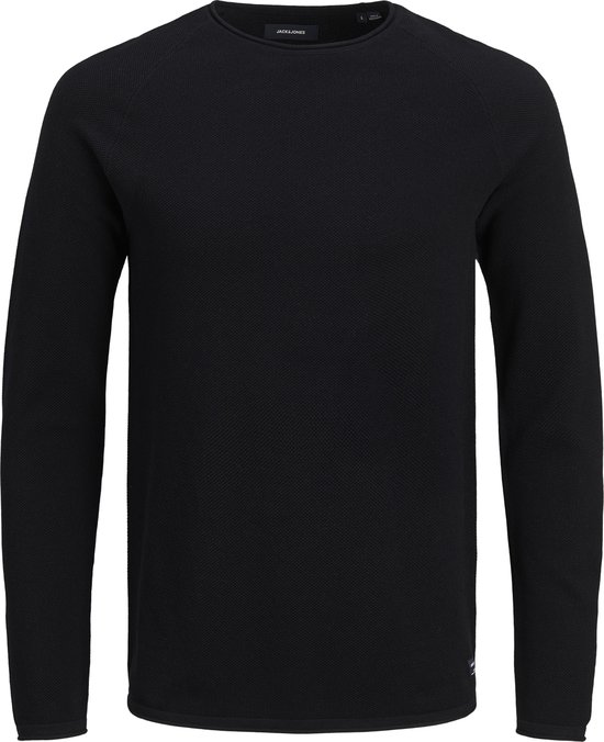 JACK&JONES Essentials JJEHILL Gebreide Trui Ronde Hals Noos Structure Fit