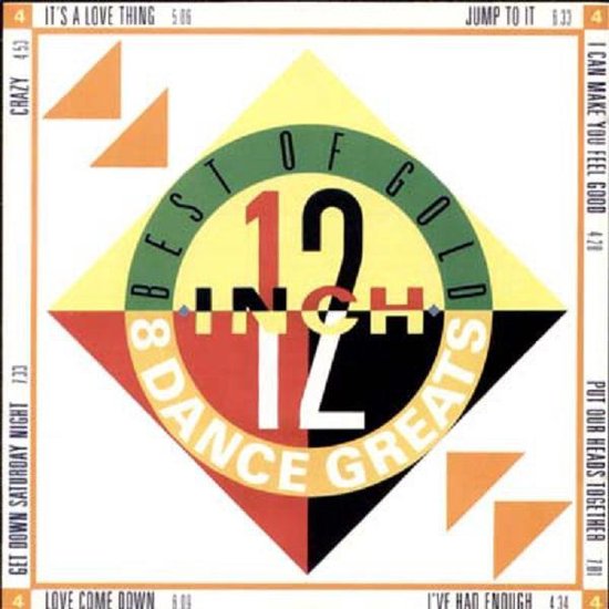 The Best Of 12" Gold - 8 Dance Greats - Volume 4 - Cd Album - The Whispers, Aretha Franklin, Shalamar, Earth Wind & Fire, Manhattans