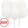 Witte Ballonnen Verjaardag Versiering Witte Helium Ballonnen Bruiloft Feest Versiering EK WK Koningsdag Wit 50 Stuks