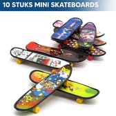 Diamond Deals- Fingerboards- 10 STUKS + SCHROEVENDRAAIER- Vingerboard- Vinger Skateboard- Tech Deck