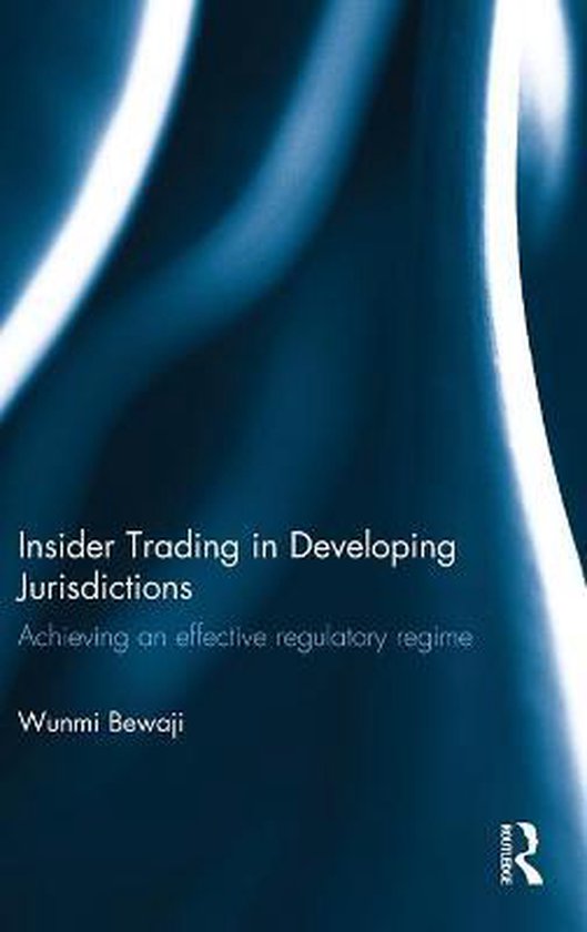 Insider Trading in Developing Jurisdictions - cover