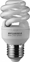 Sylvania E27 12 Watt MINI-LYNX Compact Spaarlamp 630 lumen, 220-240V