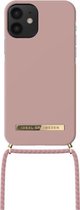 iDeal of Sweden Ordinary Phone Necklace Case voor iPhone 12 Mini Misty Pink