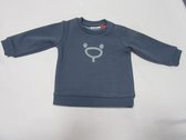 noukie's , jongens ,  trui , sweater , blauw , nouky beer , 12 maand 80