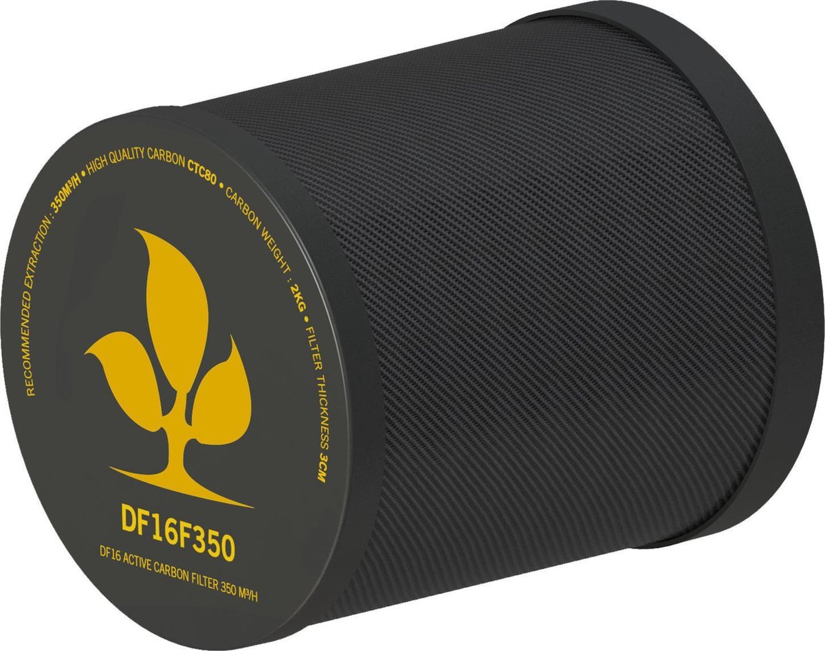 Secret Jardin DF16 Koolstoffilter CTC80 2 kg 350 m³/h