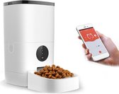 BrightWise® Automatische Voerbak Kat & Hond (WiFi) – Voerautomaat kat - Voerbak hond - Voerbak kat – Voerdispenser kat - Grote capaciteit (6 liter)