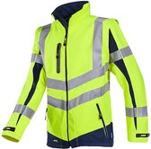 Sioen MALDEN softshell jas 03010361 - HV Geel/Navy - L