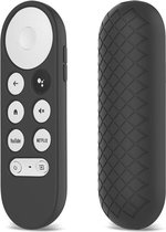 Luxe Siliconen Soft Case Cover Hoesje Geschikt Voor Google Chromecast (2020) Met Google TV Afstandsbediening Remote - Bumper Sleeve Beschermhoes - Optimale Bescherming Tegen Krasse