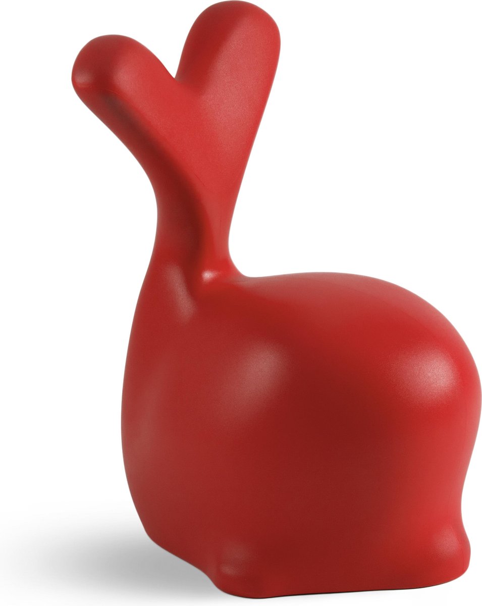 Walvis stoeltje Rood / Whalechair Red - Design kinderstoel Werkwaardig