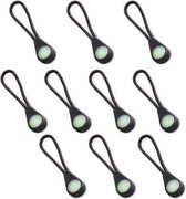 Allesvoordeliger Zipper puller Glow in the dark - per 5 stuks