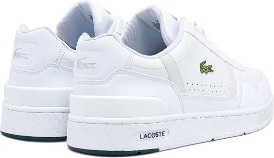 Lacoste T-Clip 0121 2 Heren Sneakers - White - Maat 42.5 | bol.com