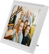 Denver PFF-1011 - Digitale Fotolijst - Fotokader -  10.1 inch - IPS touchscreen - met Frameo software - Wit