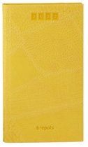 Brepols Agenda 2022 - Notavision - gebonden Lucca - 9 x 16 cm - Geel