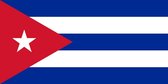 vlag Cuba 30x45cm