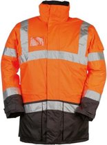 SI Lightflash hivis parka flor/mar