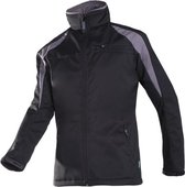 Sioen softshell Piemonte zwart/grijs