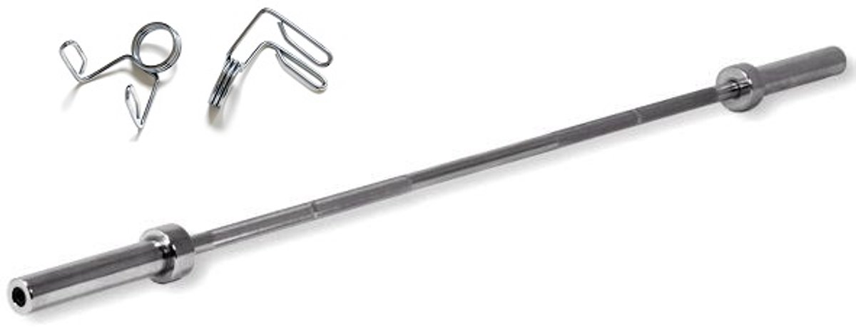 Dione Olympische Halterstang 220cm - 50mm met sluiters