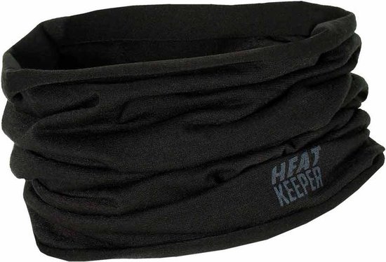 Heat Keeper Nekwarmer Thermo Heren Polyester Zwart One-size