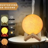 Oneiro's Luxe Maan Diffuser - luchtbevochtiger - diffuser aromatherapie - humidifier - LED verlichting - 3 standen