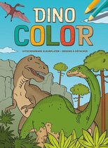 Groot en stoer dinosaurus kleurboek “dino” met uitscheurbare kleurplaten vol dinosauriërs (T-rex, voor jongens, cadeau idee!)