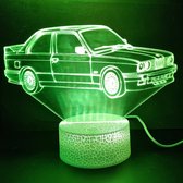 "BMW COUPE 2" CRAQ - 3D led lamp