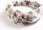 Hoofdband-Cross Hoofdband-Elastische Haarband-Yoga Hoofdband-Flower Print Haarband-Kleur: Multicolor