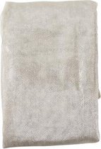 Decoratiestof Rose Champagne Zilver - 200x150cm - Polyester