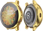 YPCd Samsung Galaxy Watch Active Siliconen Case - Goud - 44mm