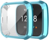 YPCd FitBit Versa Lite Siliconen Case - Blauw