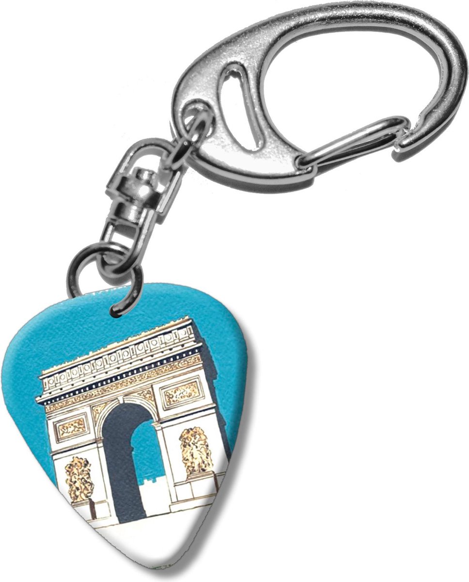 Plectrum sleutelhanger Arc de Triomphe