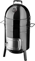 Mustang 14" inch mini verticale Smoker - 37 x 37 x 48 cm - smoker - Barbeque - Kleur Zwart - Grilloppervlak 37x37x48 cm