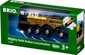 BRIO Mighty Gold Actie locomotief - 33630